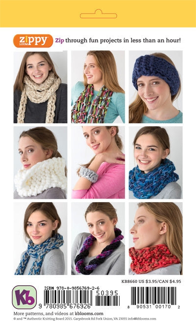 KB Looms - BOOK - Zippy Loom Projects KB8660