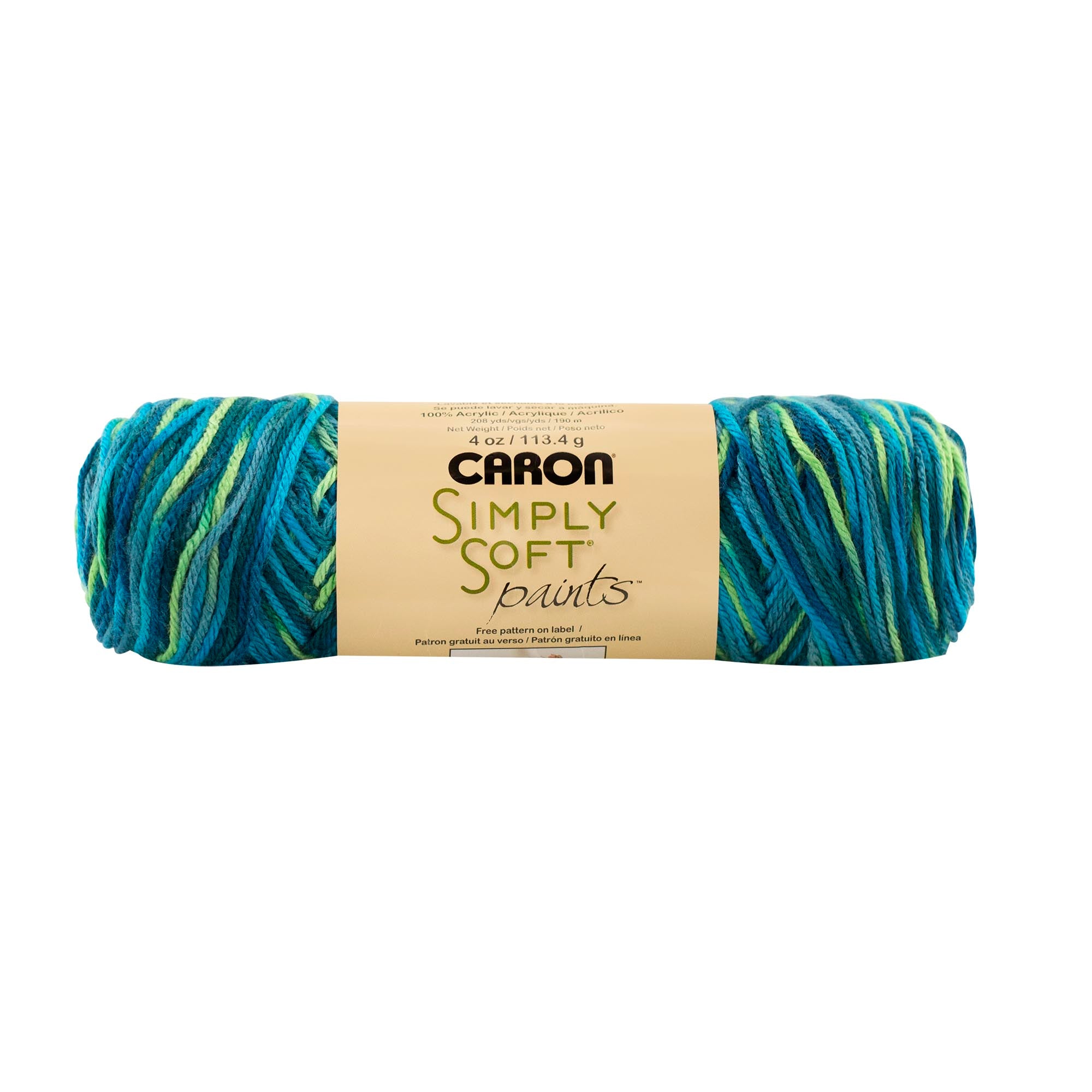 Caron Simply Soft Aran Yarn 141g - Paints & Heathers