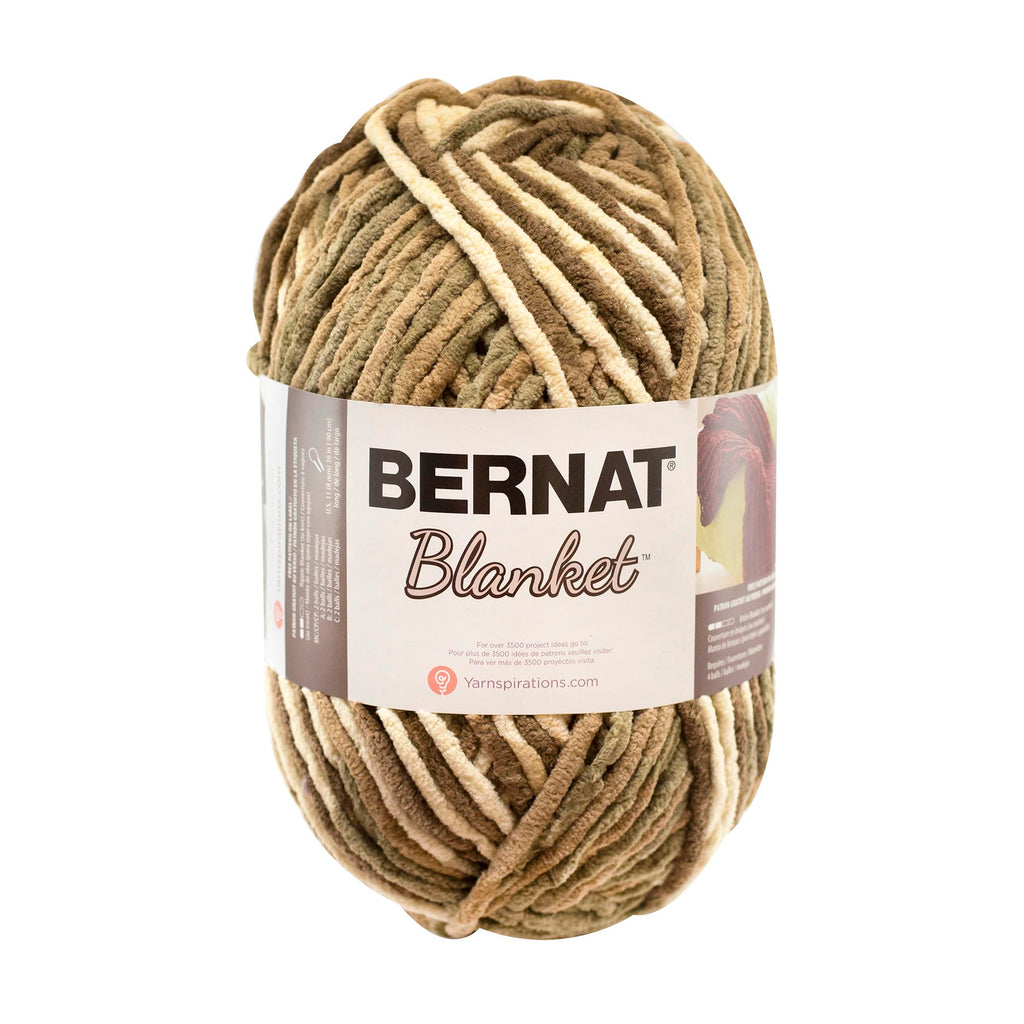 Coperta 'Big' BERNAT In Poliestere, 300g – Morbida, Calda E Leggera, Colore Legna Da Ardere - Foto 2