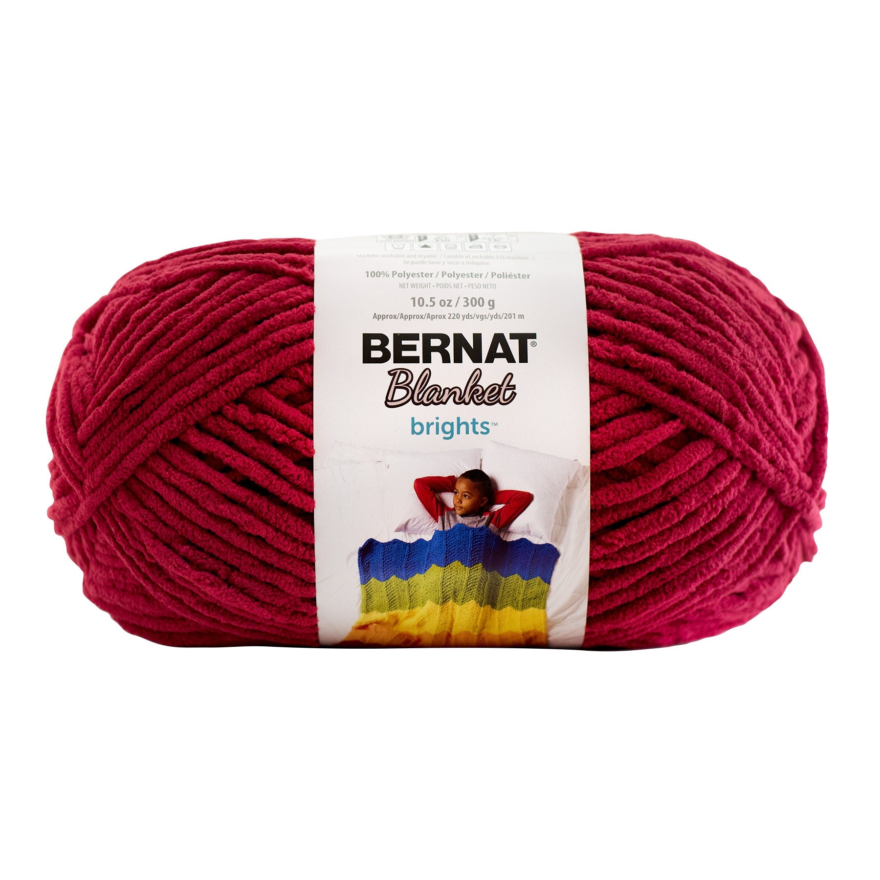 Bernat Blanket Brights Super Chunky Yarn 300g