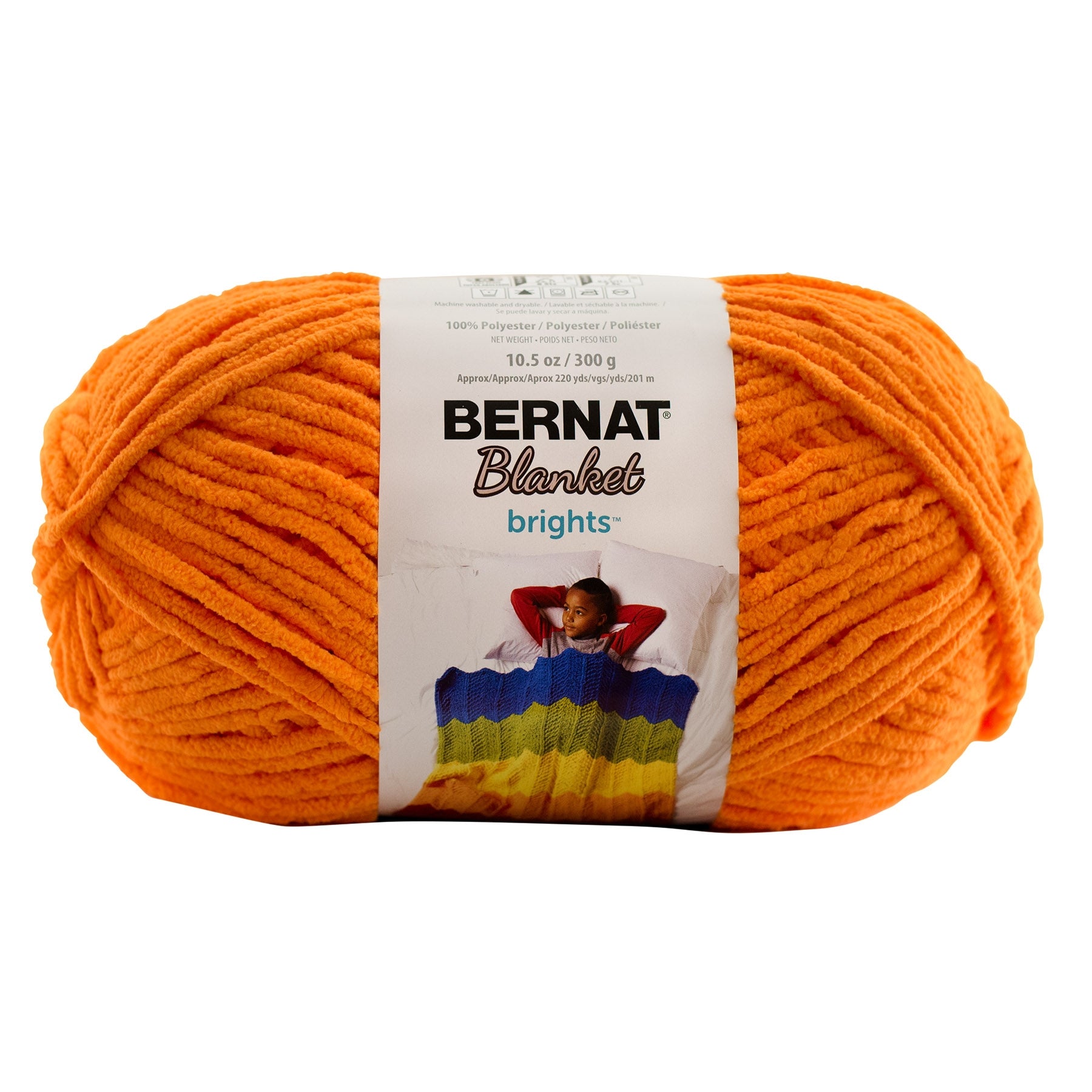 Bernat Blanket Brights Super Chunky Yarn 300g