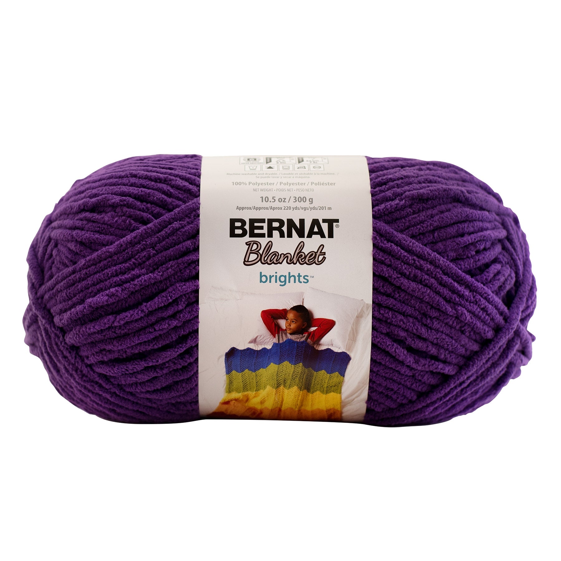 Bernat Blanket Brights Super Chunky Yarn 300g