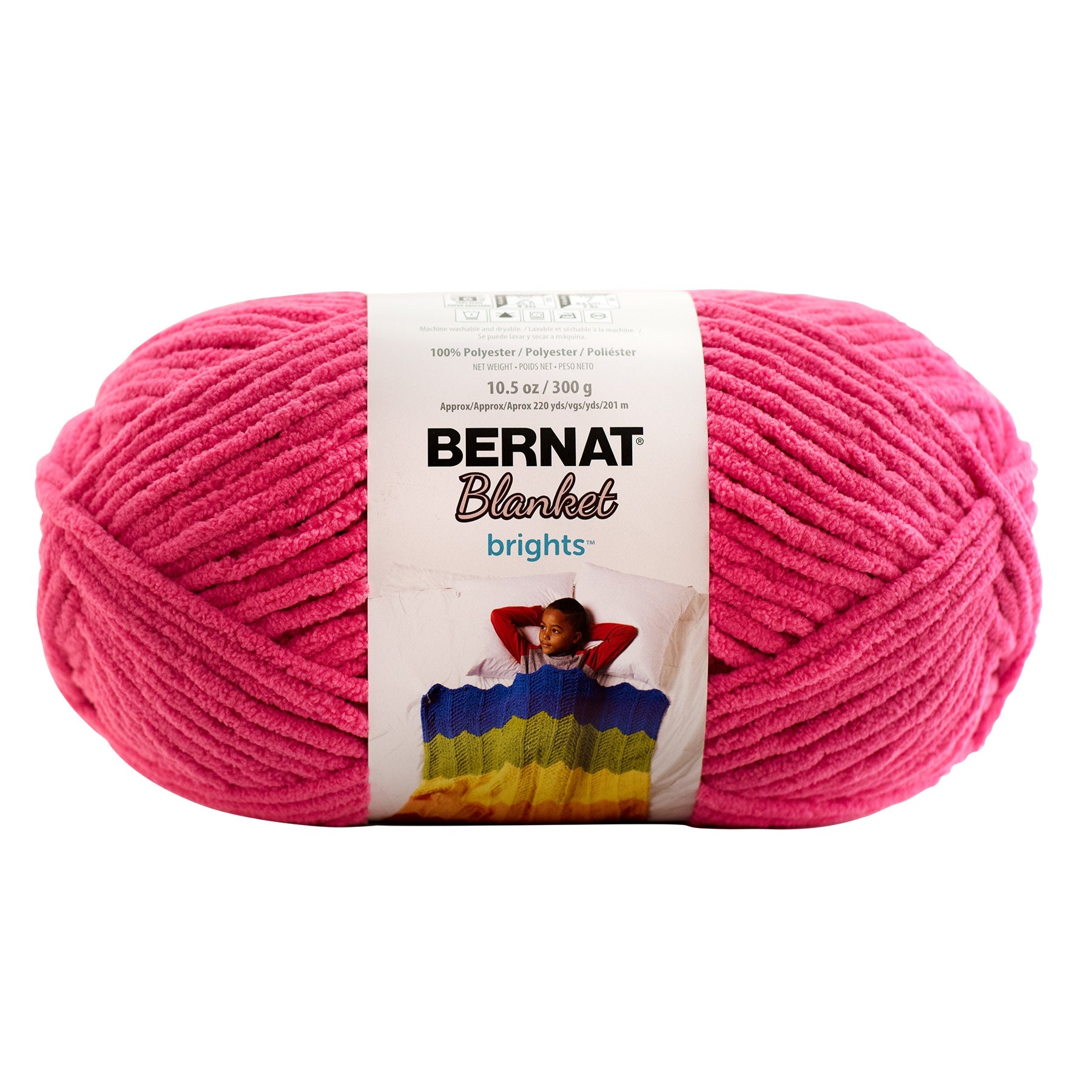 Bernat Blanket Brights Super Chunky Yarn 300g