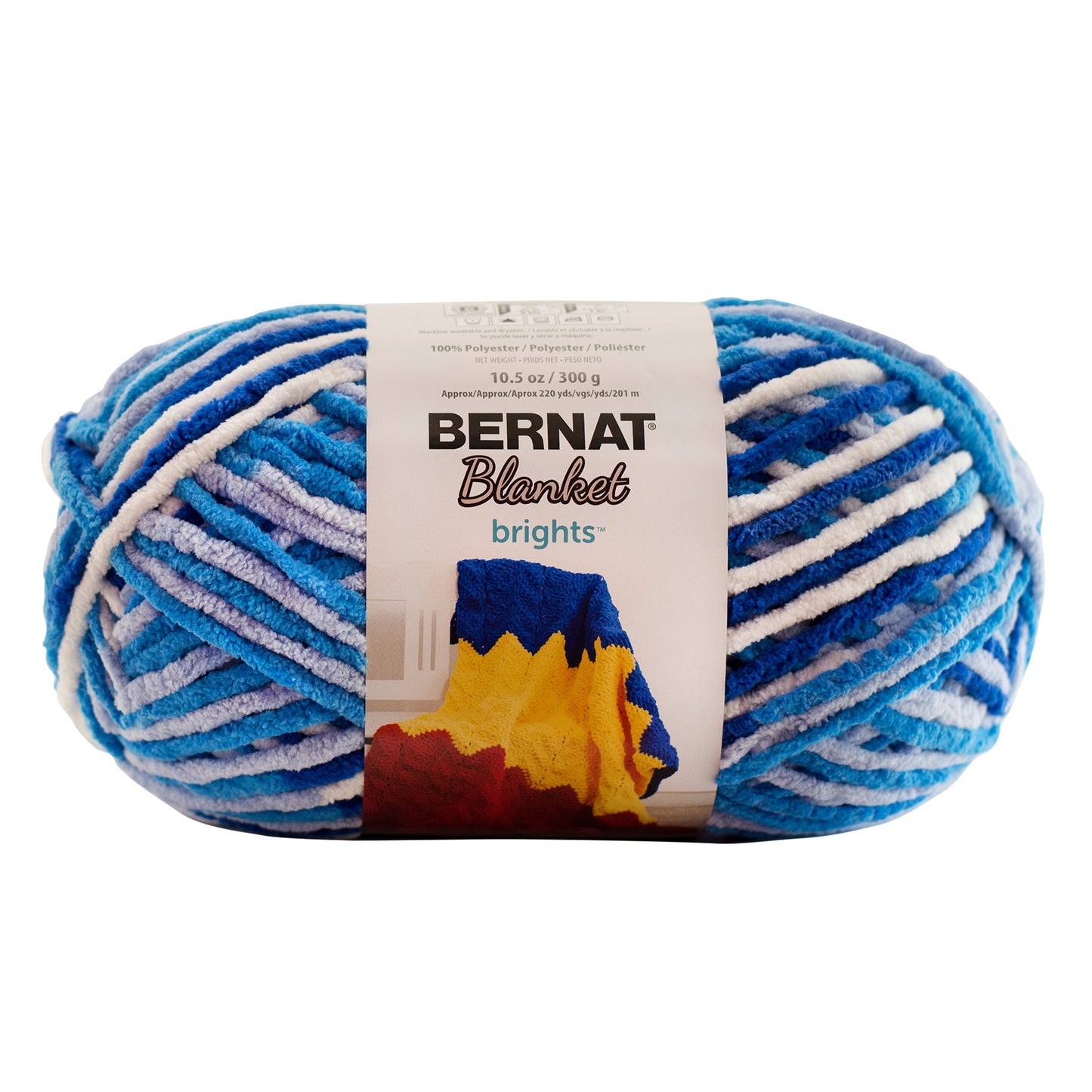 Bernat Blanket Brights Super Chunky Yarn 300g