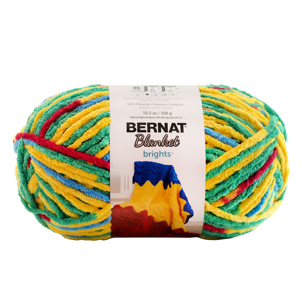Bernat Blanket Brights Super Chunky Yarn 300g
