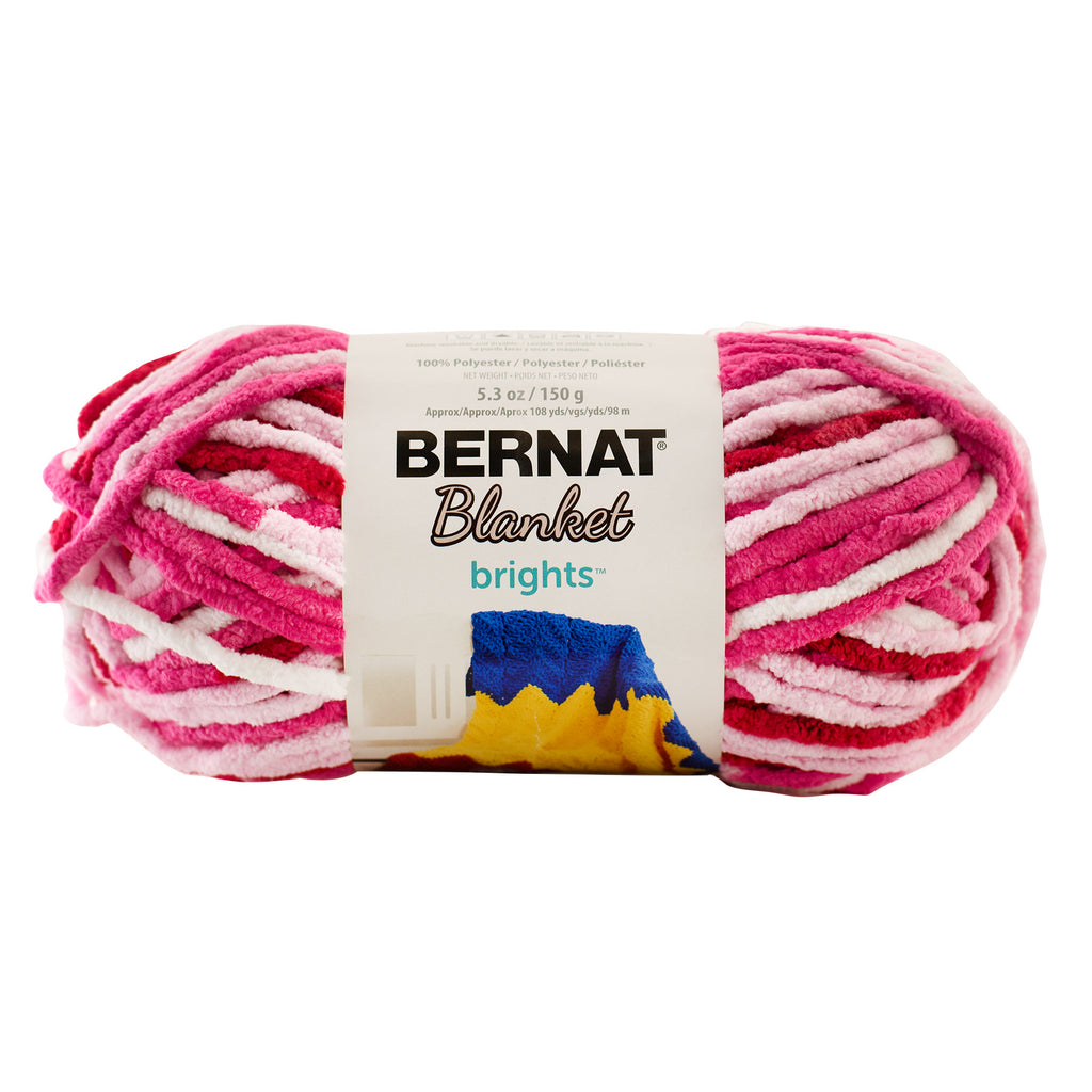 Bernat Blanket Brights Yarn Lemonade Variegated