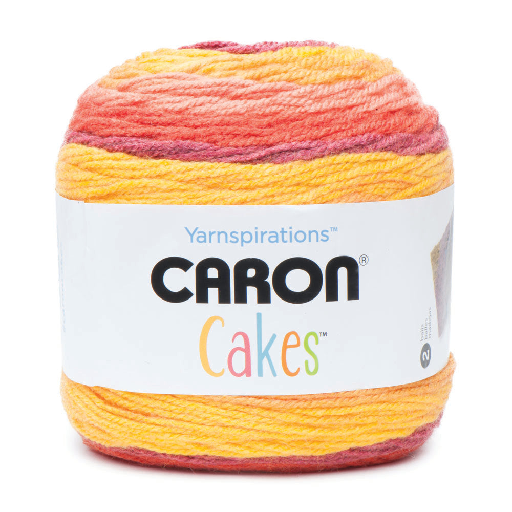 Caron Cakes Self Striping Aran Yarn 200g