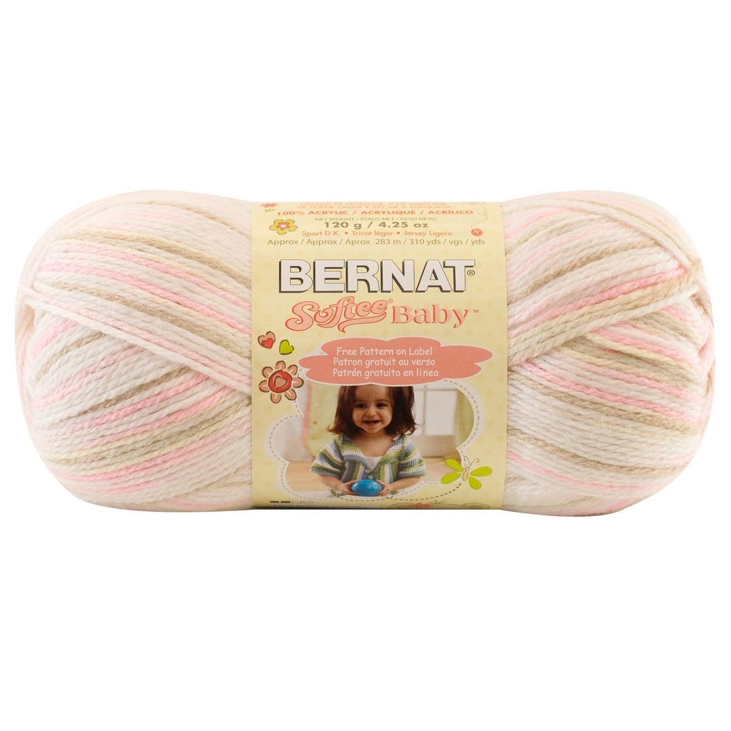 Knit Baby Blanket in Bernat Softee Baby Solids, Knitting Patterns