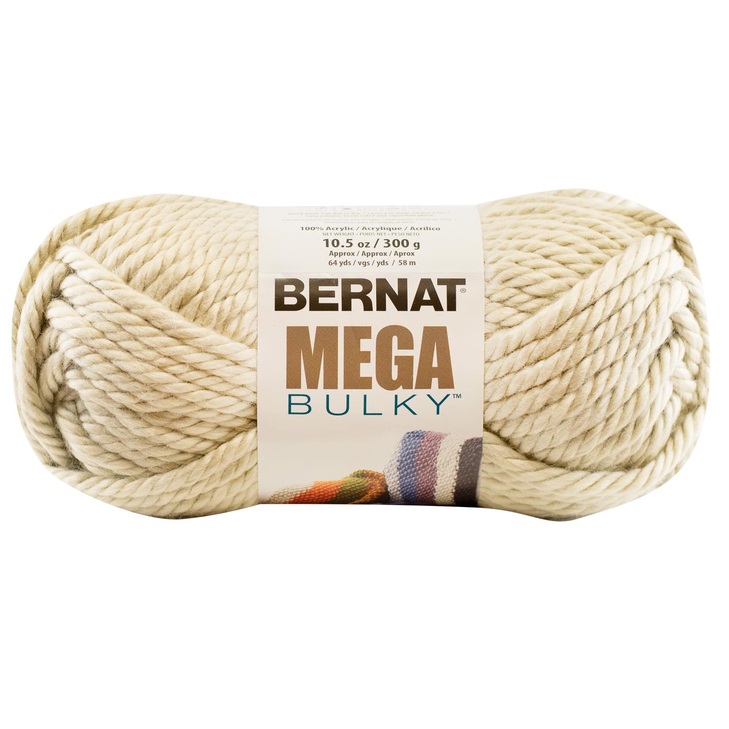 Bernat Mega Bulky - Knitting Yarn 300g