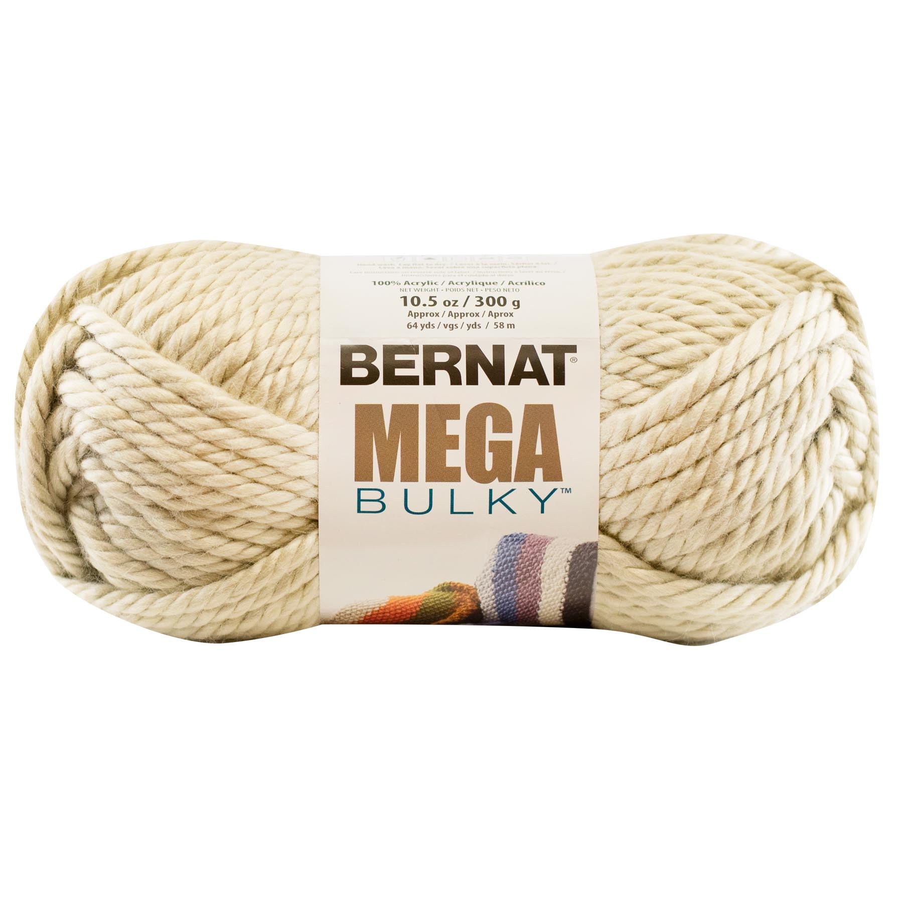 Bernat Mega Bulky - Knitting Yarn 300g