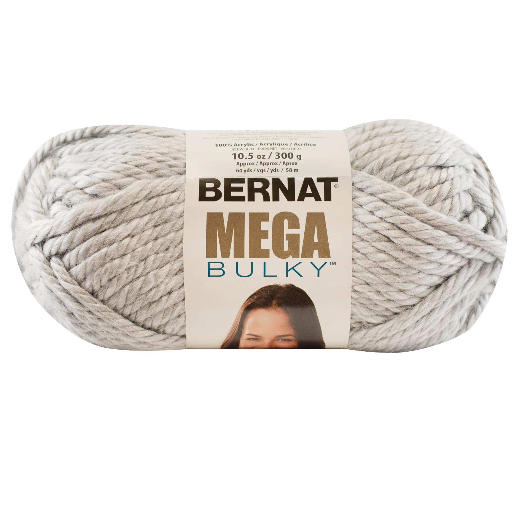 Bernat Mega Bulky - Knitting Yarn 300g