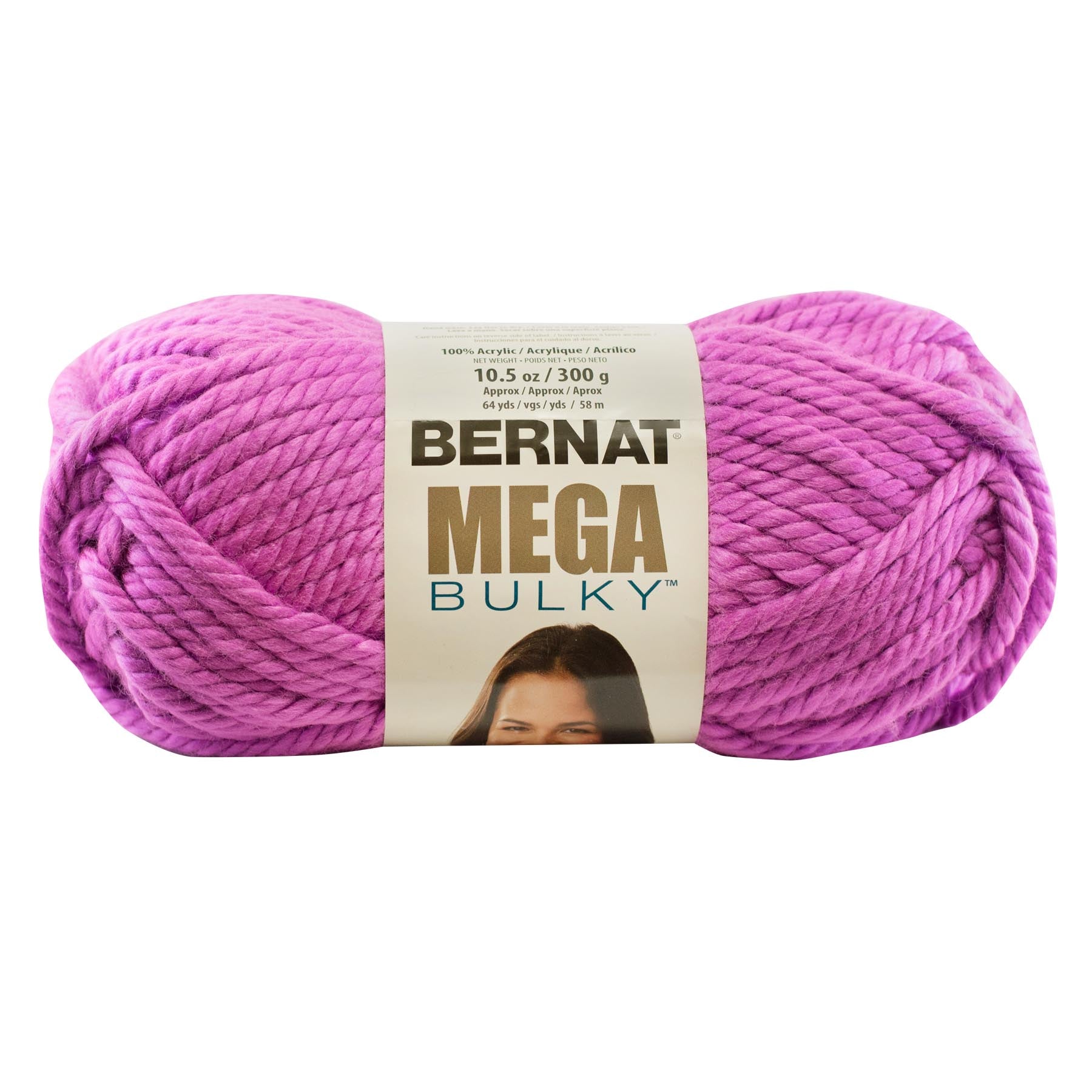Bernat Mega Bulky - Knitting Yarn 300g