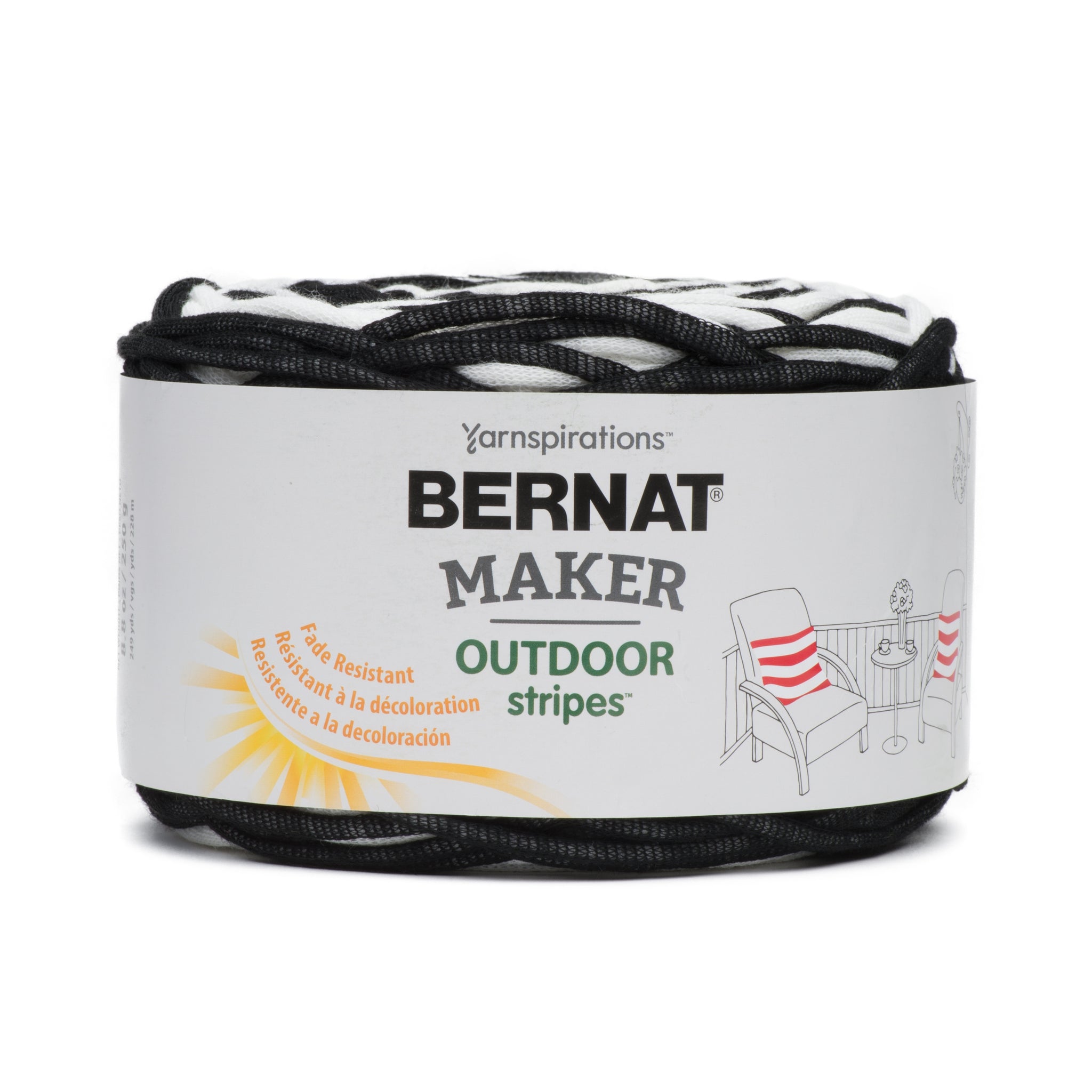 Bernat Maker Outdoor Stripes 250g Yarn