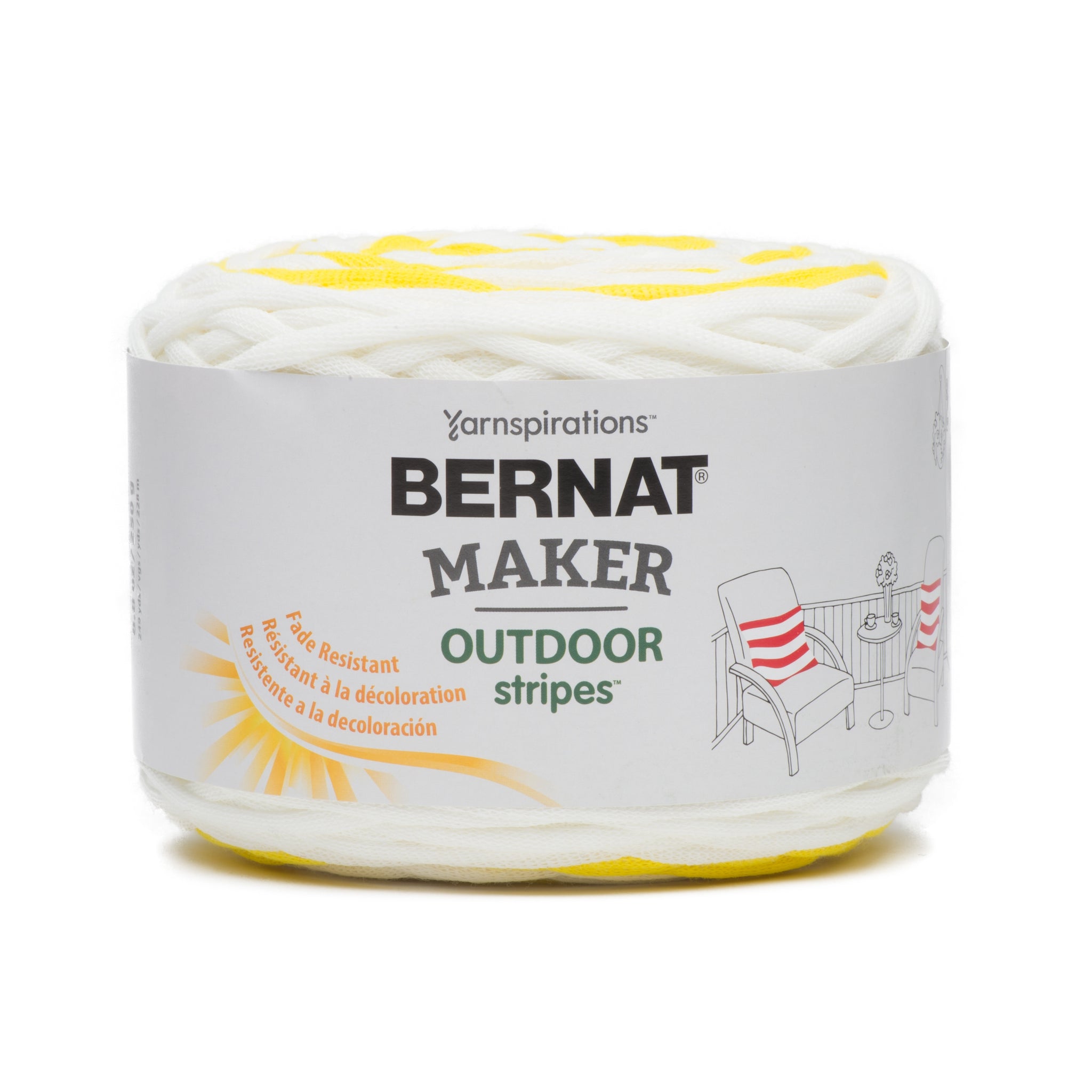 Bernat Maker Outdoor Stripes 250g Yarn