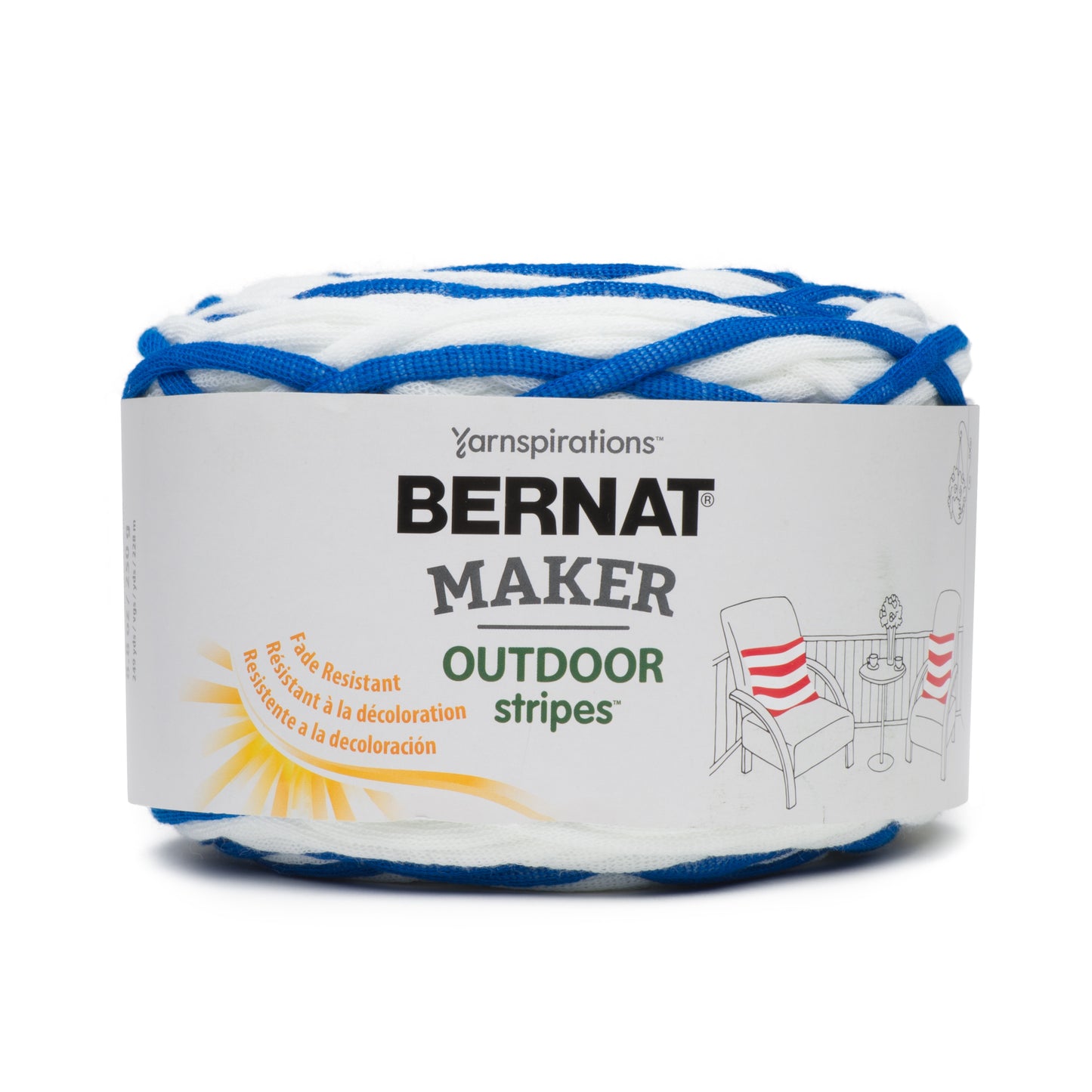 Bernat Maker Outdoor Stripes 250g Yarn