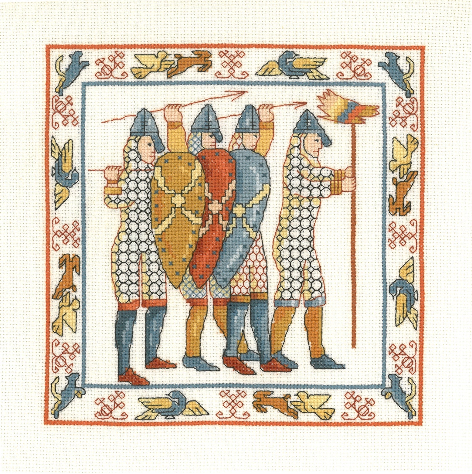 Historical Collection - Lesley Teare Counted Cross Stitch Kit - Battle of Hastings