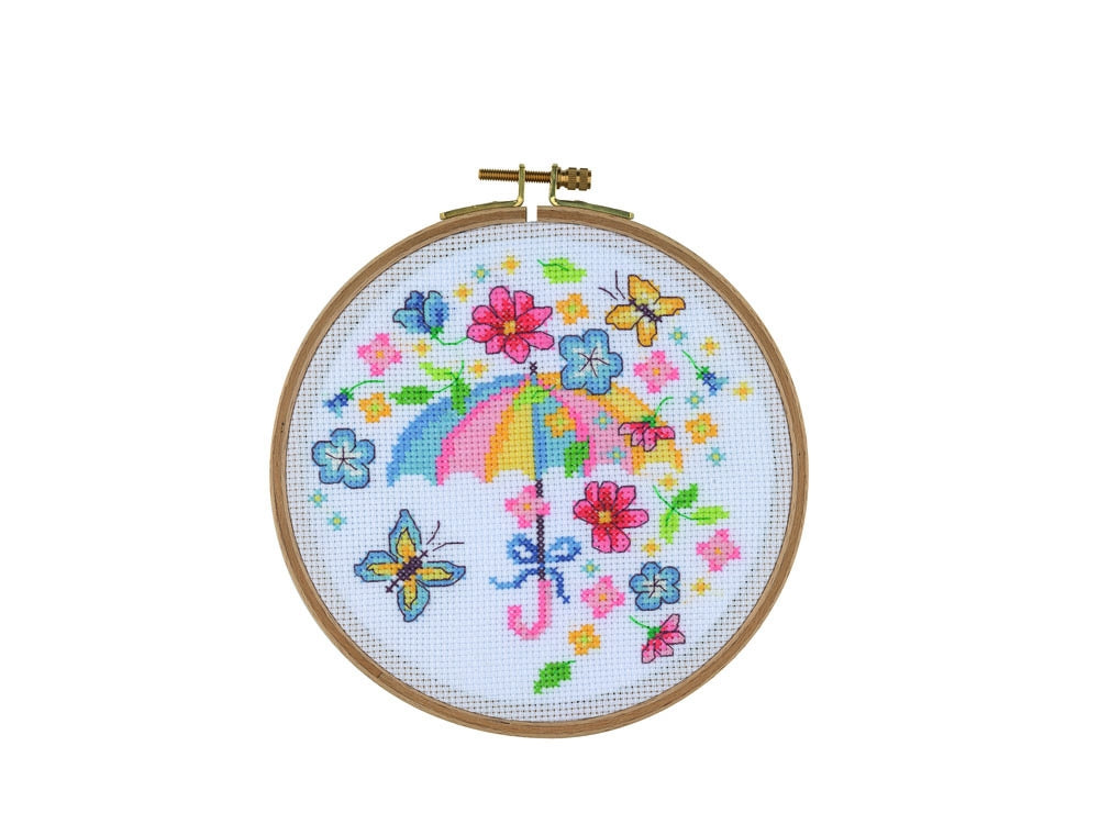 Counted Cross Stitch Kit - BCS07 - April Showers