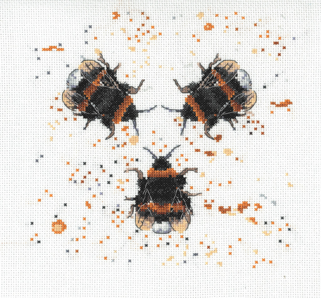Bree Merryn - Counted Cross Stitch Kit - Bee Happy