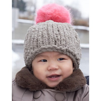 KNITTNG PATTERN - Baby Blanket - Big Stitch Baby Hat Knitting Pattern