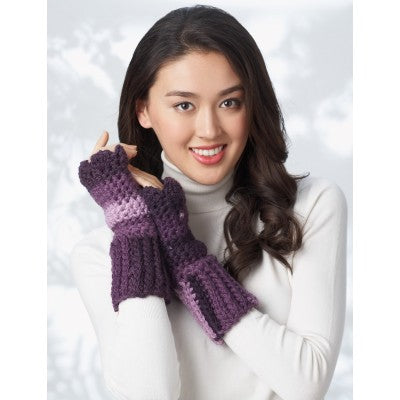 CROCHET PATTERN - Bargello - Fingerless Gloves Crochet Pattern