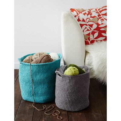 CROCHET PATTERN - Stash Basket Crochet Pattern