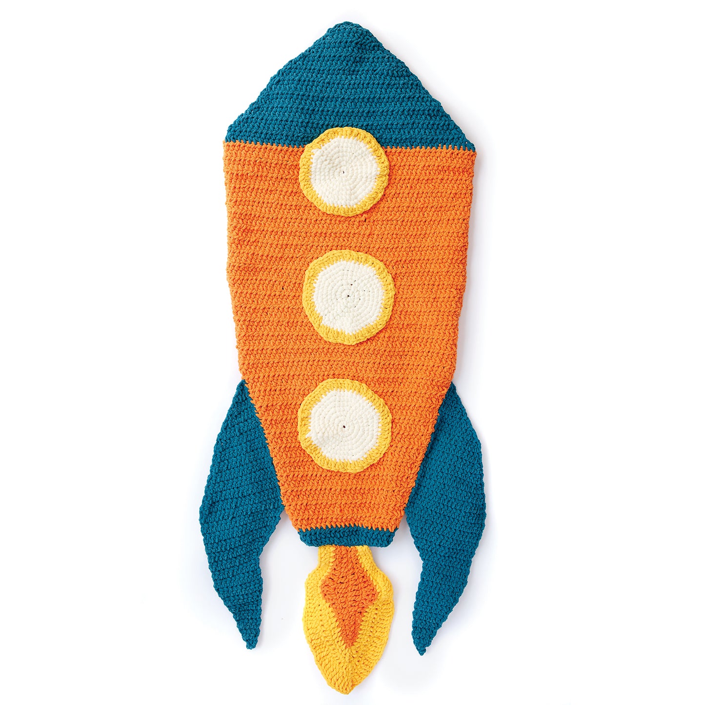 CROCHET PATTERN - Blanket Brights - Blast Off Snuggle Sack