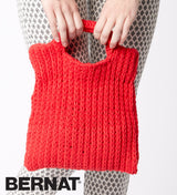 KNITTING PATTERN - Bernat Maker Fashion - That's My Bag, Baby