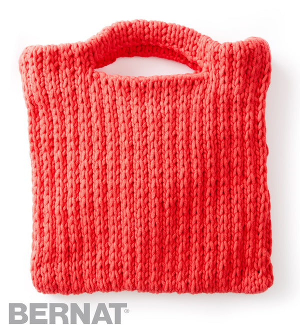 KNITTING PATTERN - Bernat Maker Fashion - That's My Bag, Baby