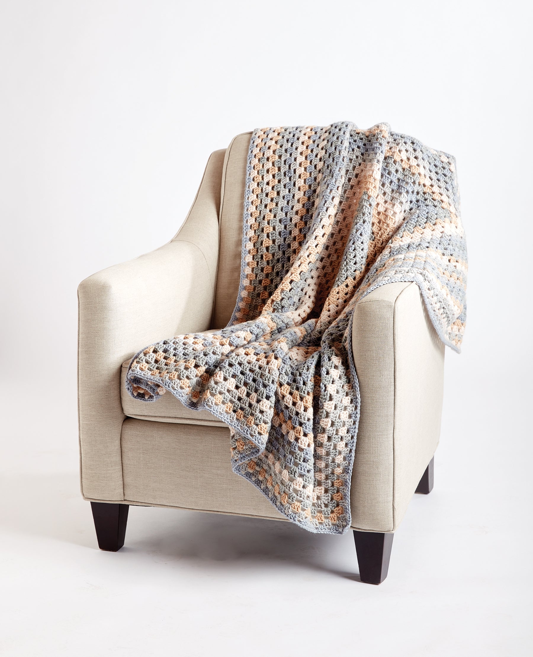 CROCHET PATTERN - Bernat Pop All For One Blanket