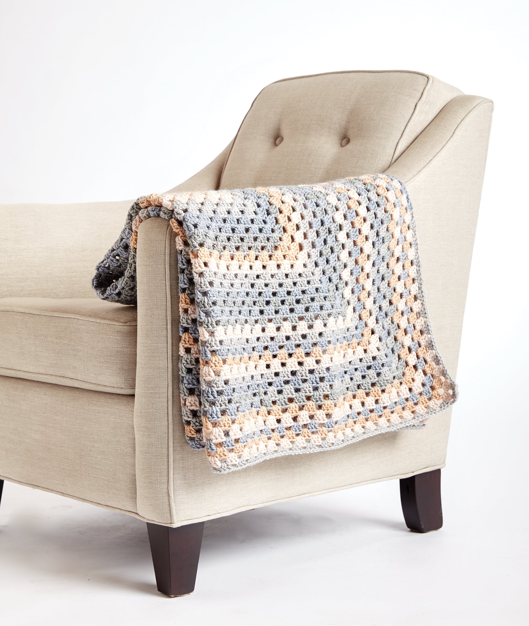 CROCHET PATTERN - Bernat Pop All For One Blanket