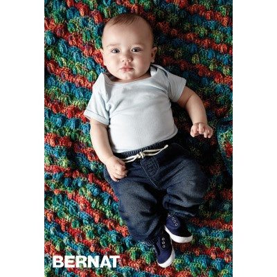 CROCHET PATTERN - Softee Baby Colours - Colour Pops Blanket