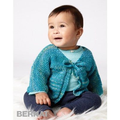 KNITTING PATTERN - Softee Baby Colours - Quick Stitch Cardigan