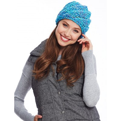 KNITTING PATTERN - Spectrum - Slanting Stitch Hat