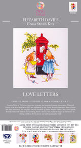 Elizabeth Davies Counted Cross Stitch Kit - Love Letters