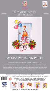 Elizabeth Davies Counted Cross Stitch Kit - Mouse Warming Party