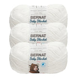 READICUT BULK BUY - PACK OF 3 x 100g Balls of Bernat Baby Blanket Tiny DK Yarn - Snow Cap