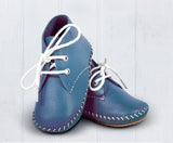 Daisy Roots - Little Shoes - Chukka Boys Blue Lace Boot