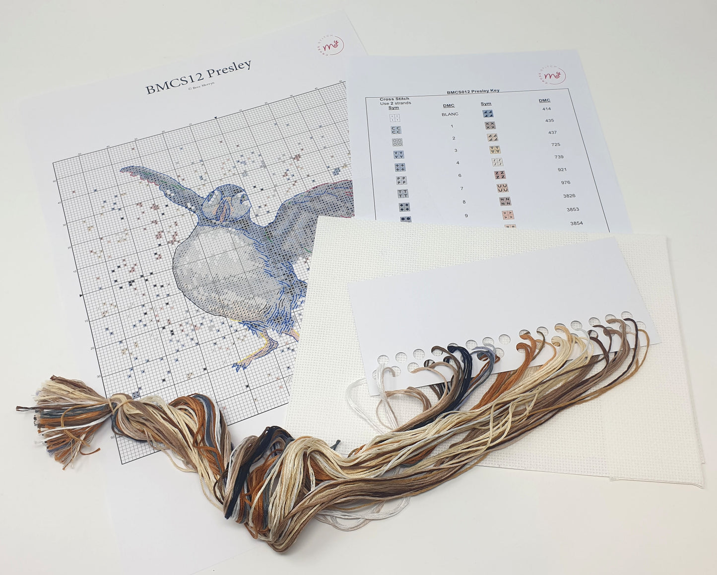 Bree Merryn - Counted Cross Stitch Kit - Presley The Puffin