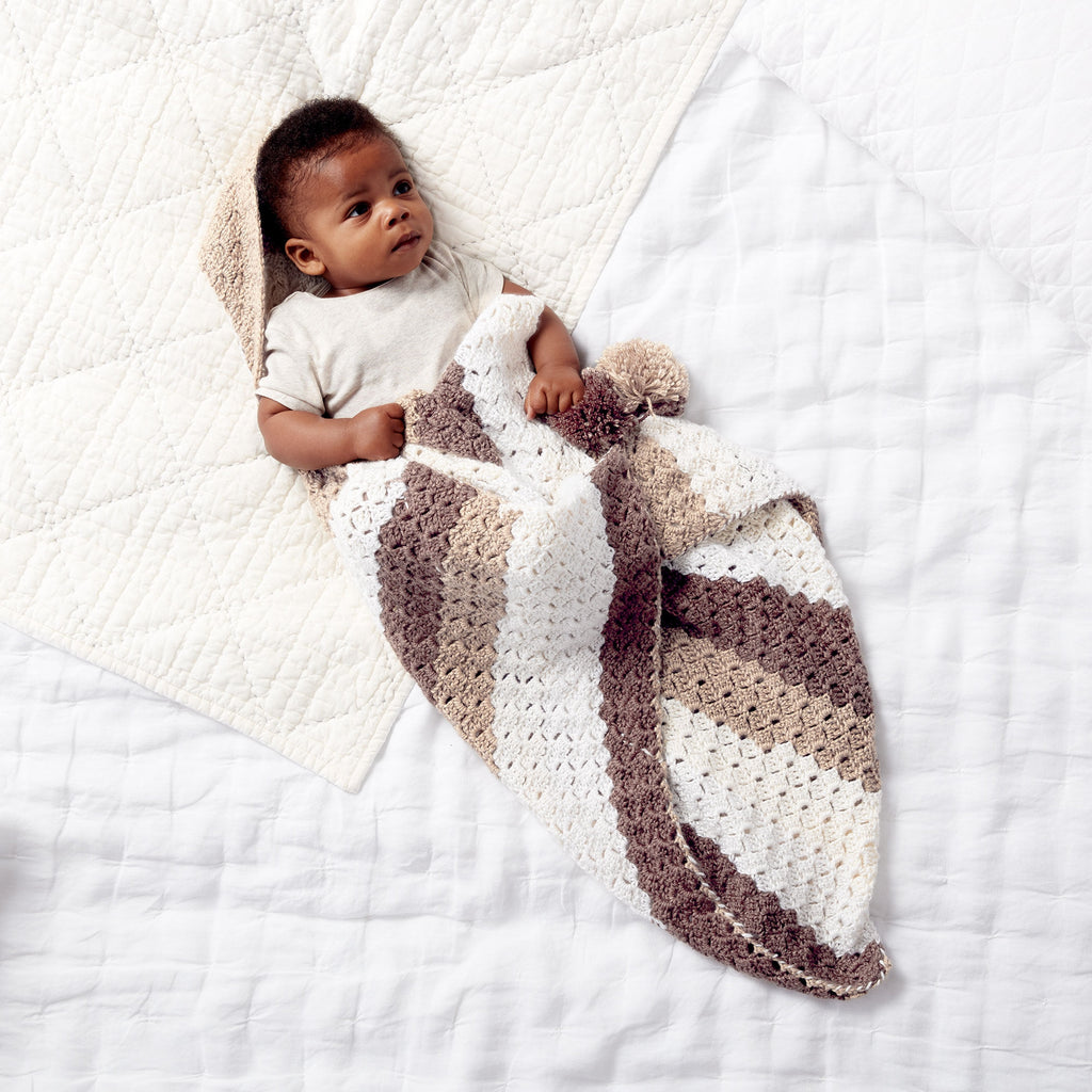 Bernat Crochet Envelope Baby Sack