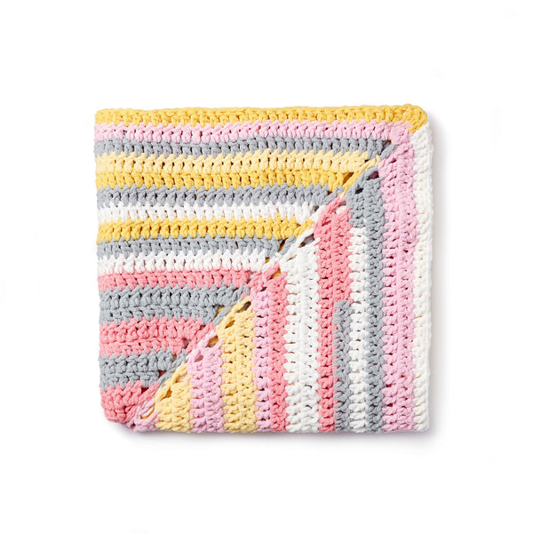 Bernat Radiating Crochet Baby Blanket