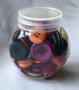 Assorted Button Jars 120g