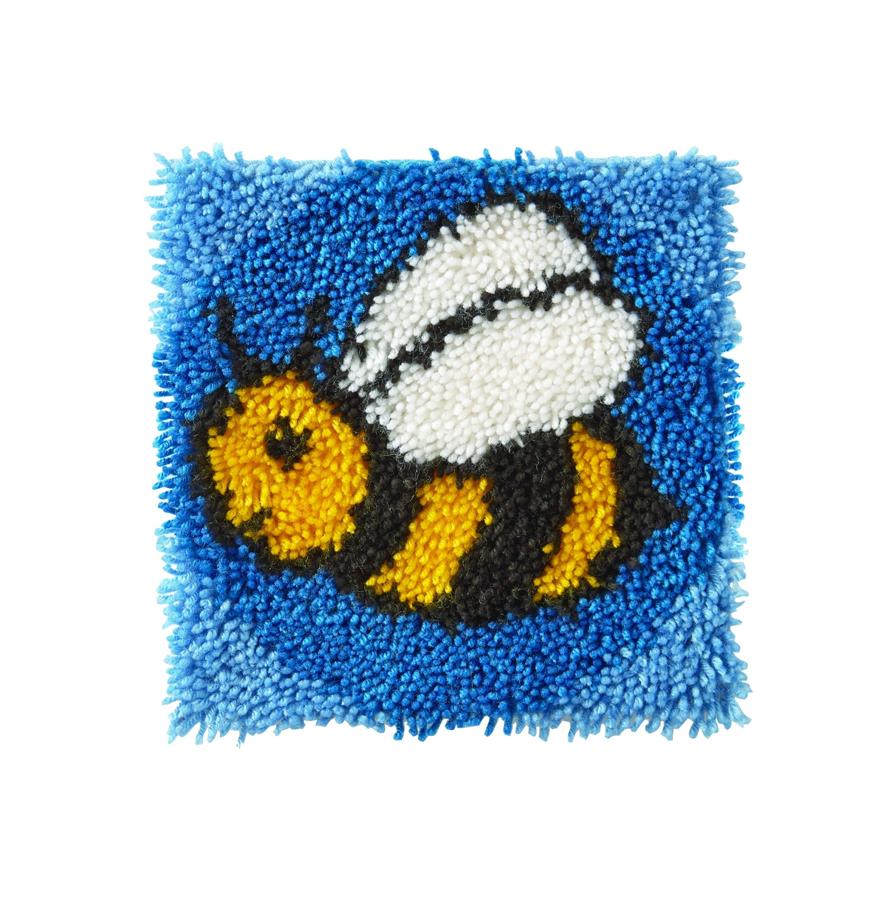 Wonderart Latch Hook Kit - Bumblebee 12" x 12"