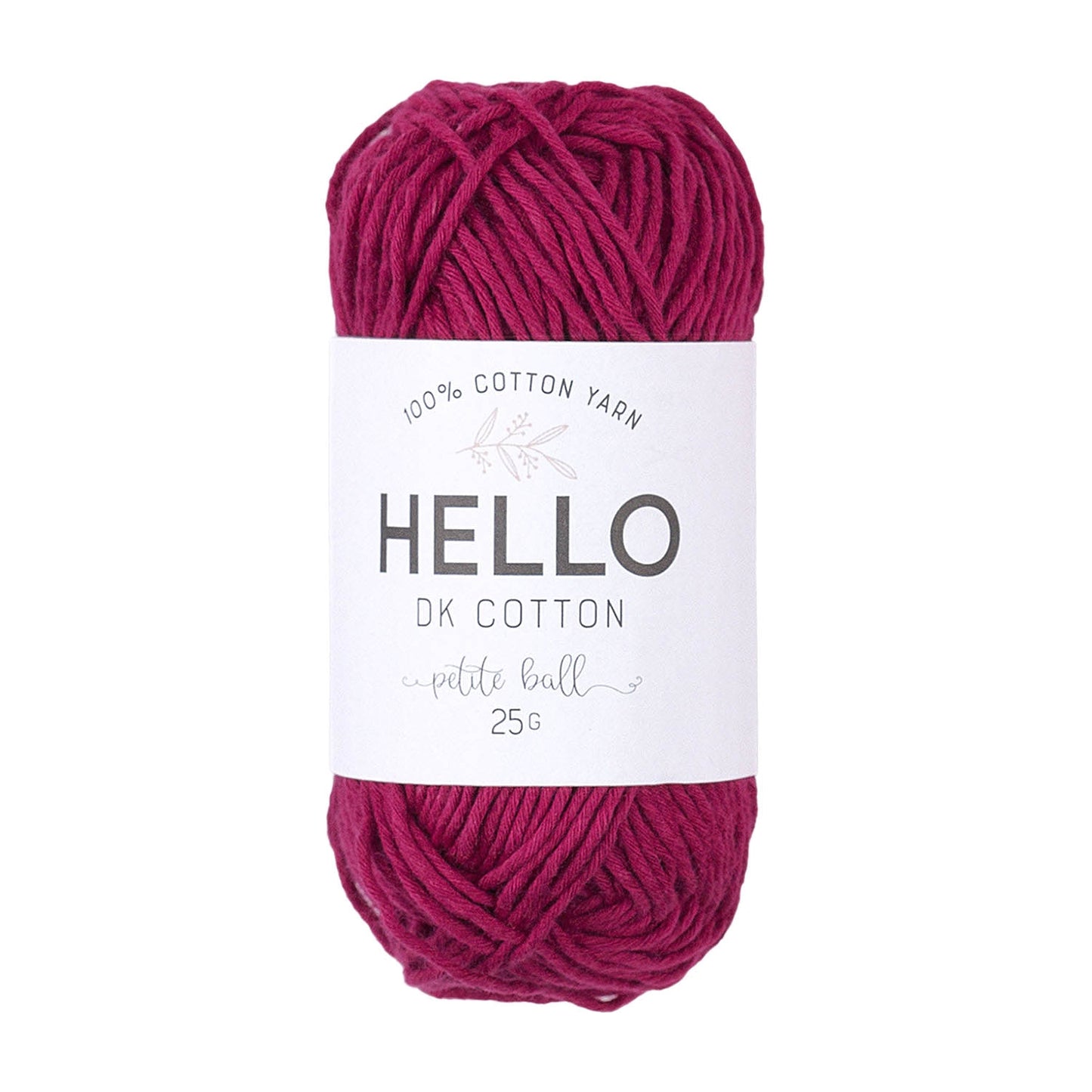Hello Cotton Yarn - 25g Ball