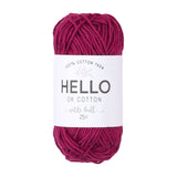 Hello Cotton Yarn - 25g Ball