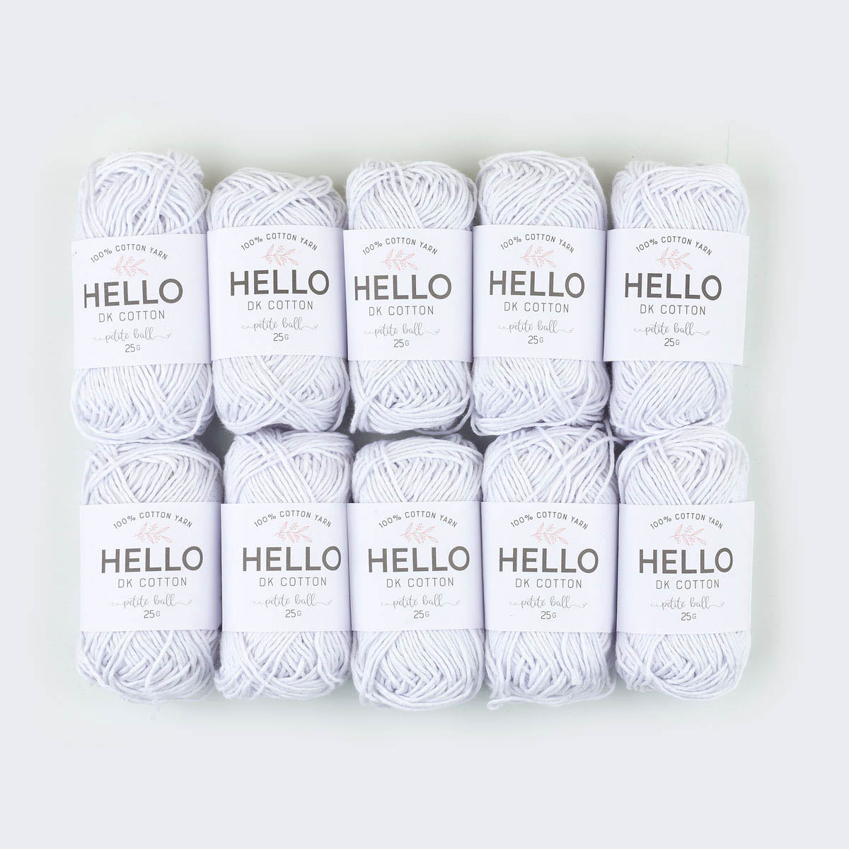Hello Cotton Yarn - 25g Ball