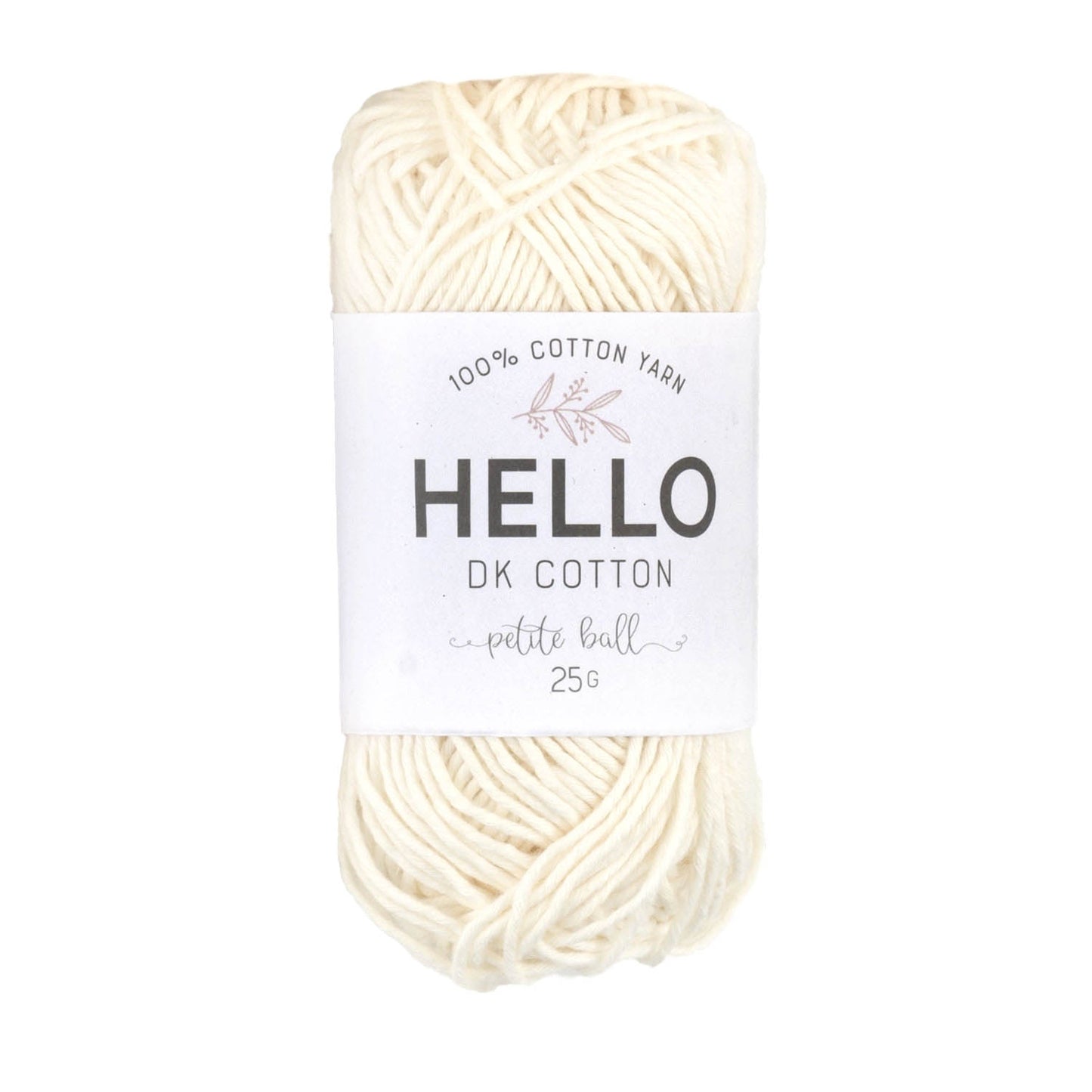 Hello Cotton Yarn - 25g Ball