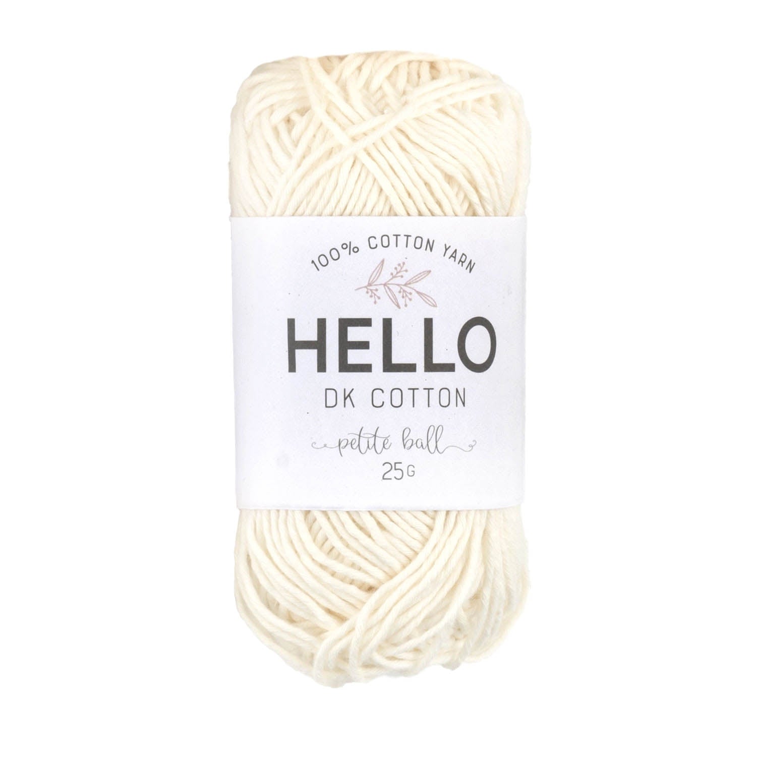 Hello Cotton Yarn - 25g Ball