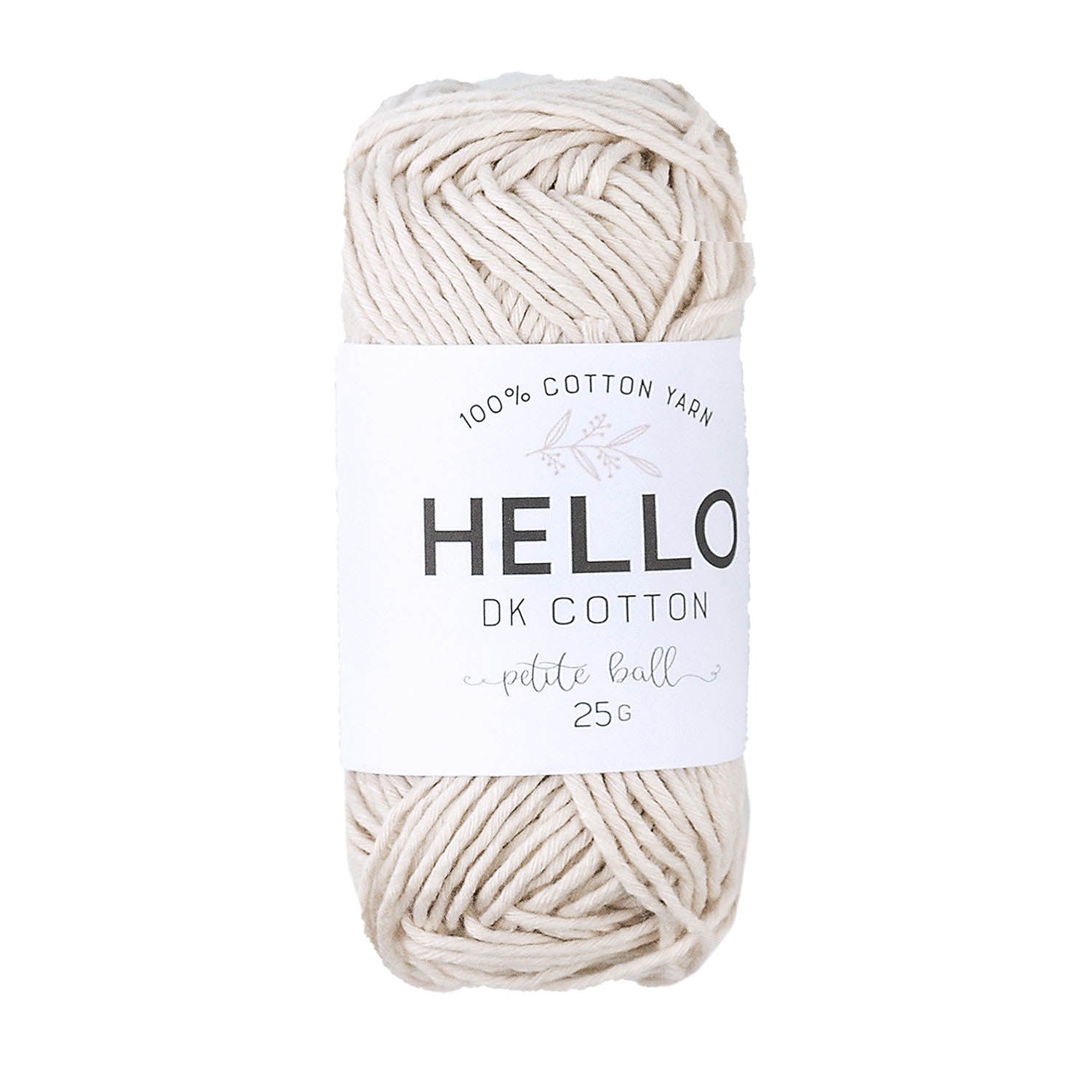 Hello Cotton Yarn - 25g Ball