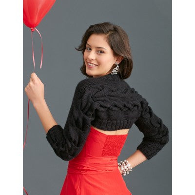 KNITTING PATTERN - Satin - Cable Shoulderette
