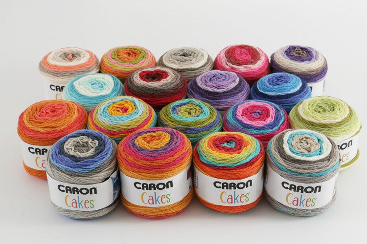 Caron Cakes Self Striping Aran Yarn 200g